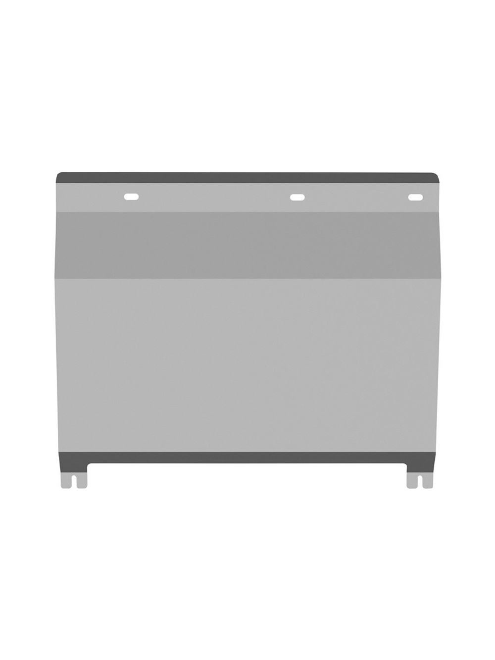 Защита картера (с креп.) для HONGQI HS5 (2019-н.в.) 2.0 бензин AMT 4WD (алюминий, 3 мм)  NLZ.19.03.030A