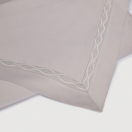 Постельное белье 2 спальное евро Сlaire&Caroll Le Fleur серый