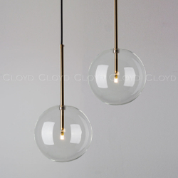 Подвесной светильник Cloyd CARAMBOL P1 / Ø25 см - латунь (арт.11153)