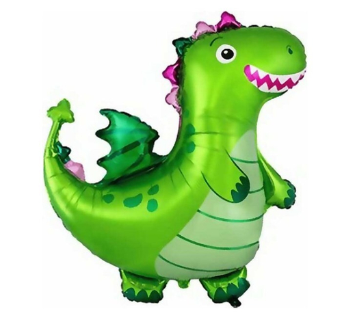Шар фигура 91 см Дракон Зеленый