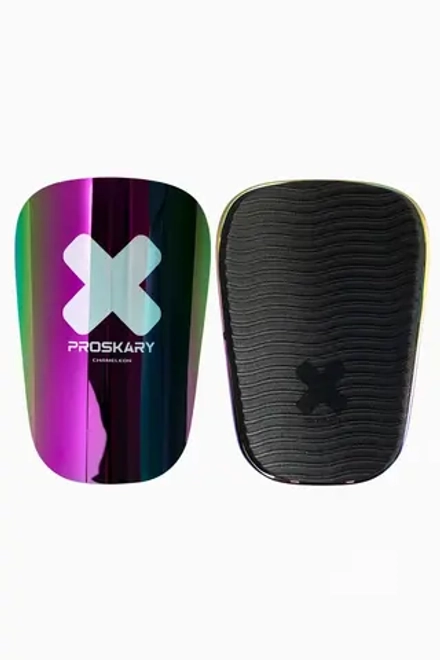 Футбольные щитки Proskary Chameleon - многоцветный