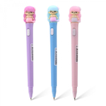 Ручка шариковая Alingar, "Русалочки", 0,7 мм, синяя, с подсветкой, круглый, цветной, пластиковый корпус, карт. уп.