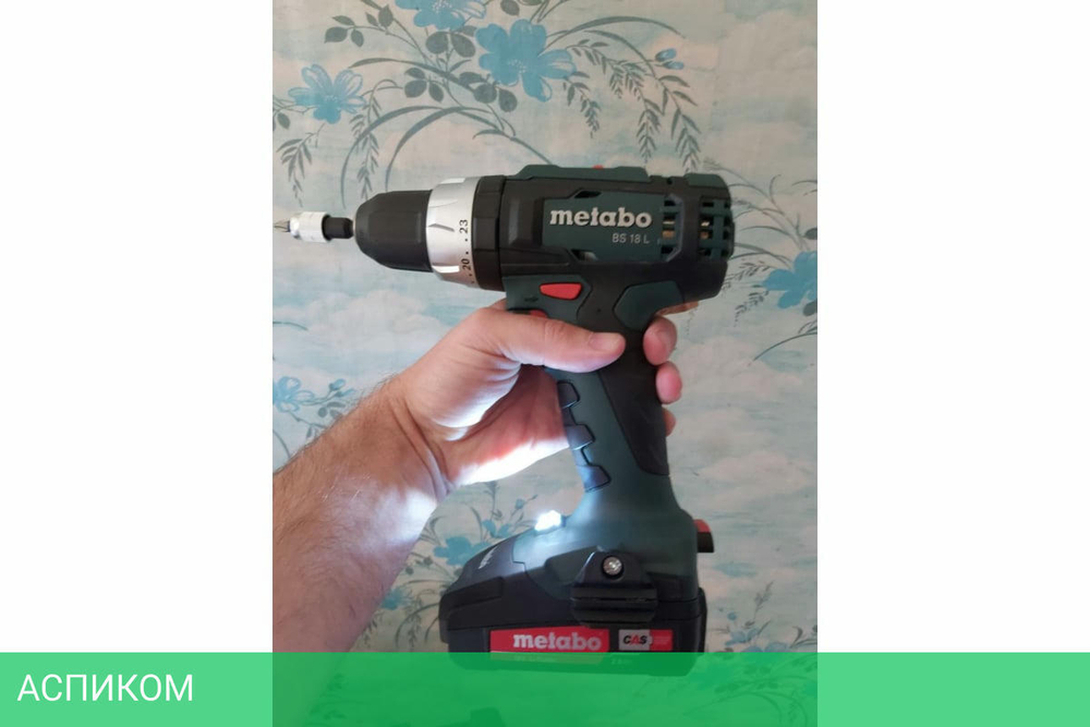 Дрель-шуруповерт Metabo BS 18 L (602321500)