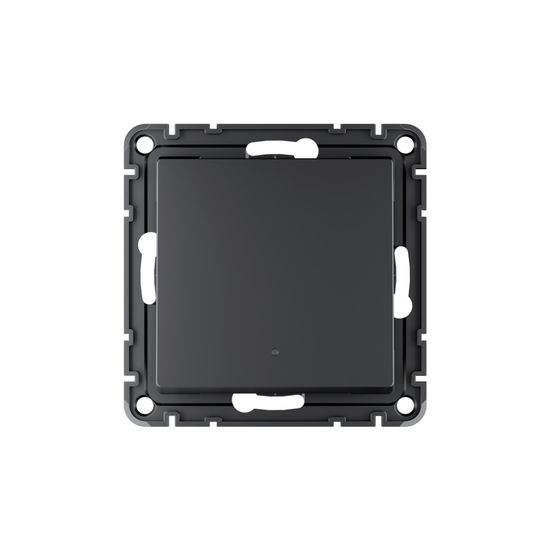 Выключатель 1-кл. AtlasDesign Smart 10А (сх. 1) L+N с подсветкой Zigbee механизм карбон SE ATN001013Z