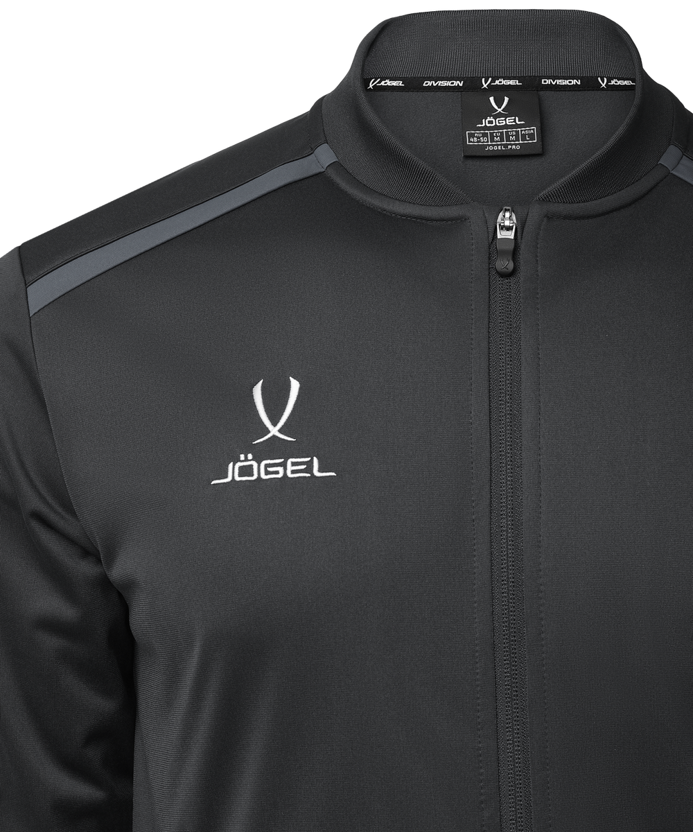 Олимпийка DIVISION PerFormDRY Pre-match Knit Jacket, черный, детский