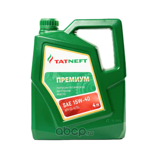 Татнефть-Премиум 15W40 CI-4/SL (4л)