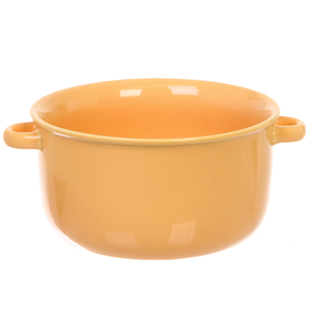 Бульонница керамическая 700мл «Глазурь», микс цветов