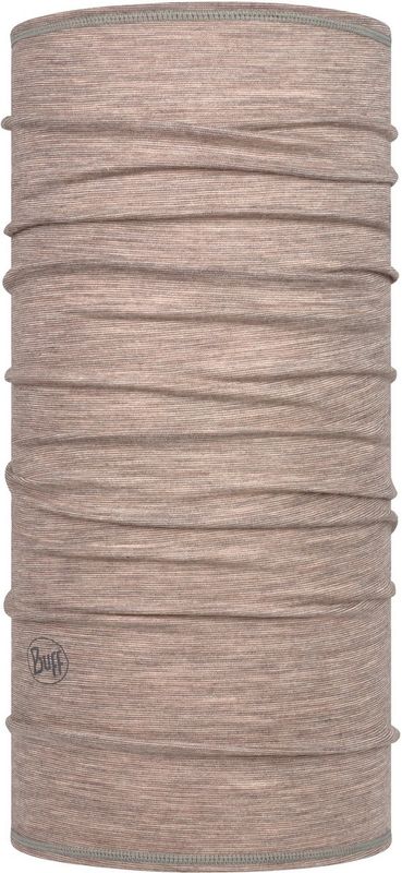 Тонкий шерстяной шарф-труба Buff Wool lightweight Pebble Multi Stripes Фото 1
