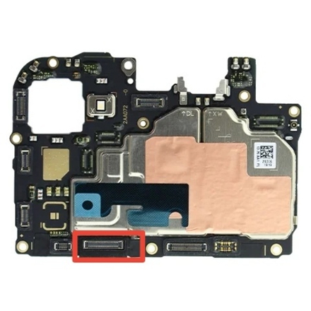 Oppo A16s (CPH2271) / FPC коннектор дисплея экрана (на плату)