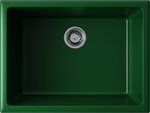 Мойка Omoikiri Okinoshima 61-U/I-RG Glossy Natceramic/royal green глянцевый