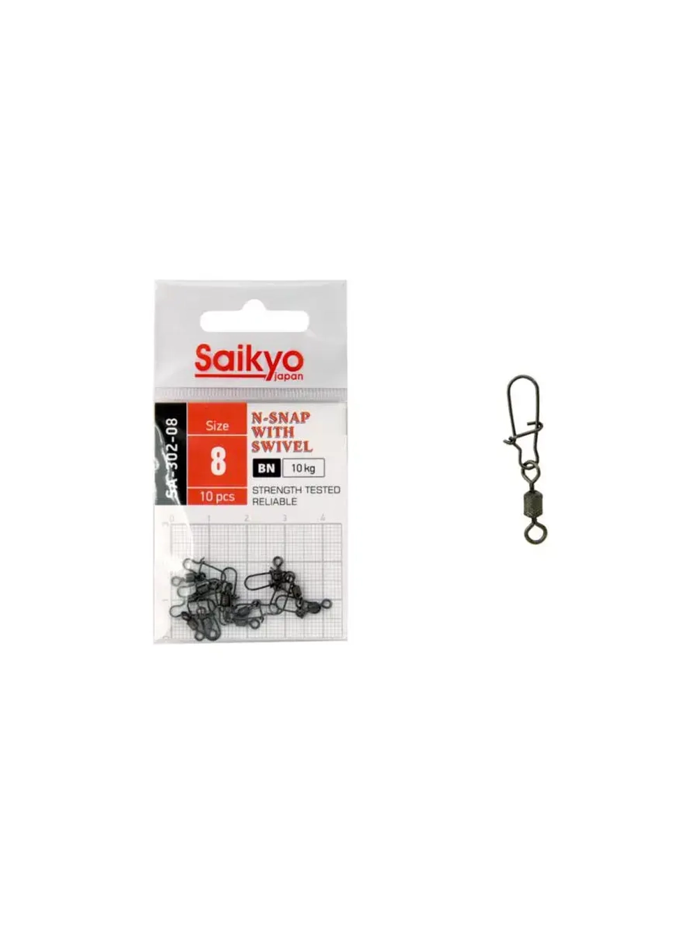 Вертлюг с застежкой Saikyo SA-302