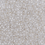 Японский бисер TOHO Round 11/0 (№21), с внутренним серебрением, прозрачный