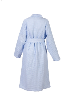 Элитный халат вафельный Pousada 330 Powder Blue от Abyss & Habidecor Португалия