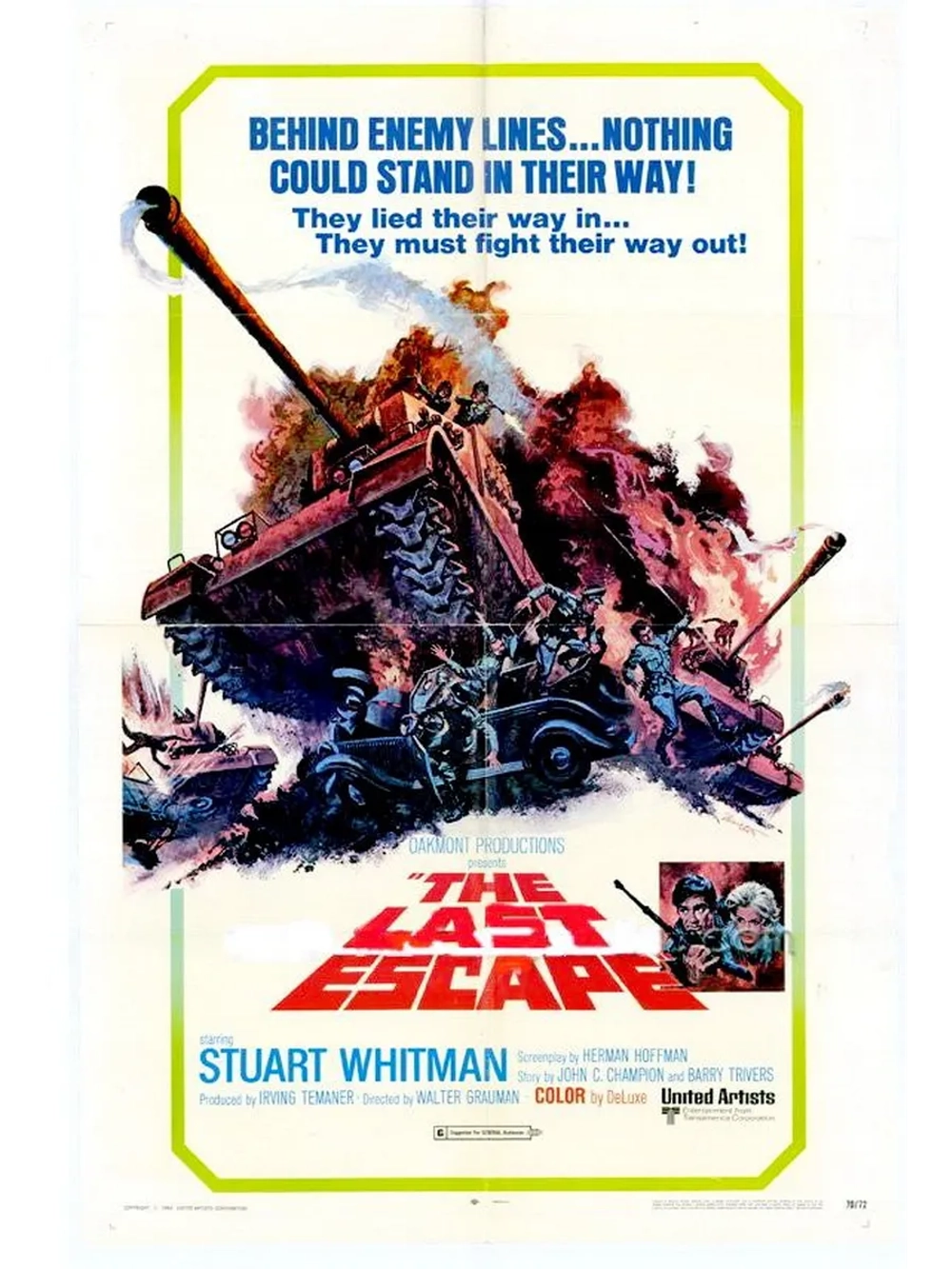 Последний побег (1970) (DVD-R)