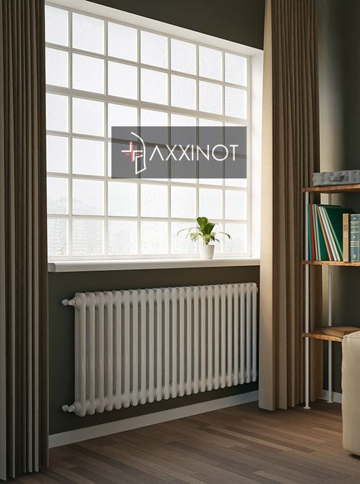 Axxinot Sentir 2050 - двухтрубный трубчатый радиатор высотой 500 мм, боковое подключение