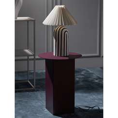 Столик журнальный Silje, Ø38х50 см, сливовый