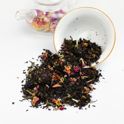 Черный чай BERRY-TEA "Дикая вишня"  | 18гр под стакан | Эконом