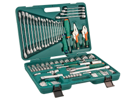 S04H52478S Набор инструмента универсальный 1/4", 1/2"DR, 78 предметов