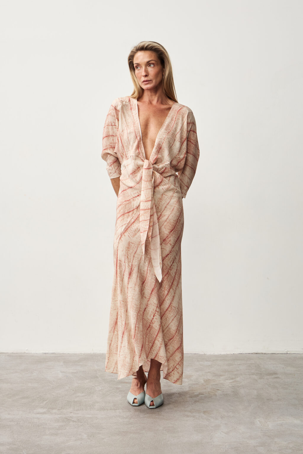 Платье Row silk