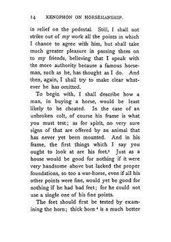 The art of horsemanship | Xenophon