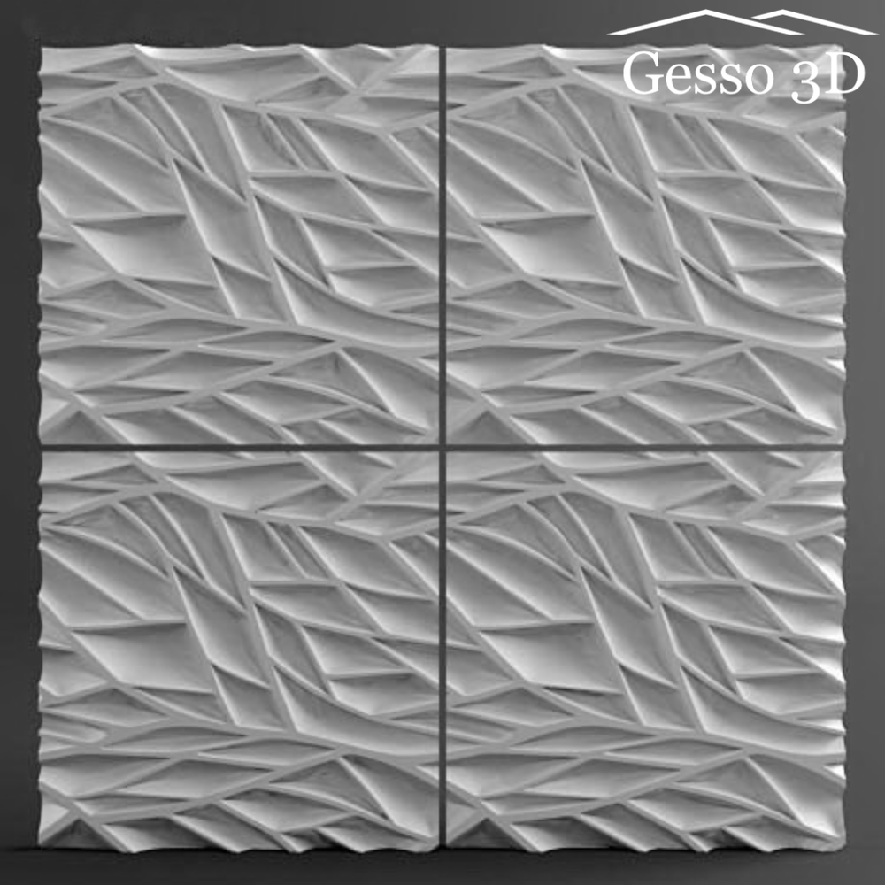 Гипсовая 3D панель Пропус