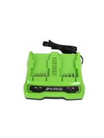 Зарядное устройство на 2 аккумулятора Greenworks G24C,2931907,24v