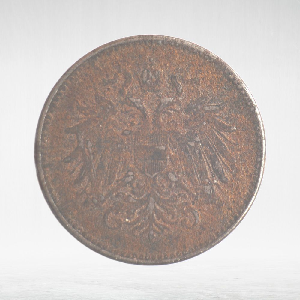 Austria, 20 Heller, 1917, F