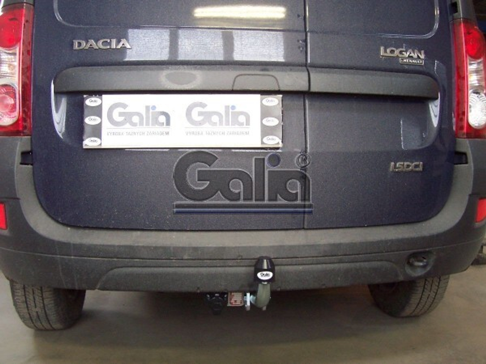 Фаркоп оцинкованный Galia D037C для Lada Largus 2012-, Dacia Logan универсал 2007-2013(паспорт и сертификат в комплекте)(без электрики)