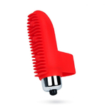 Насадка на палец с вибрацией Sexy friend красный 8 см