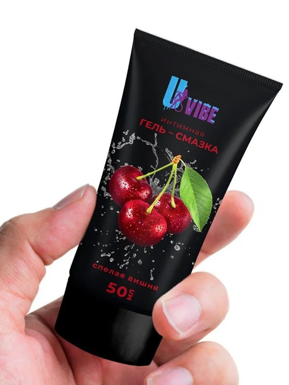 Интимная гель-смазка с пантенолом Спелая вишня - 50 мл.