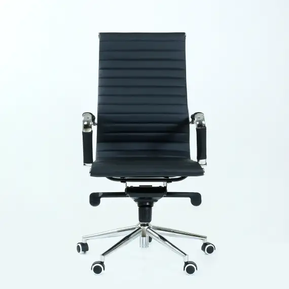 Кресло Barneo K-110 Multiblock черная кожа