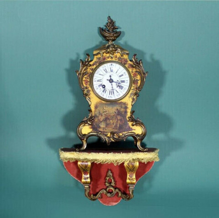 Кабинетные часы с консолью