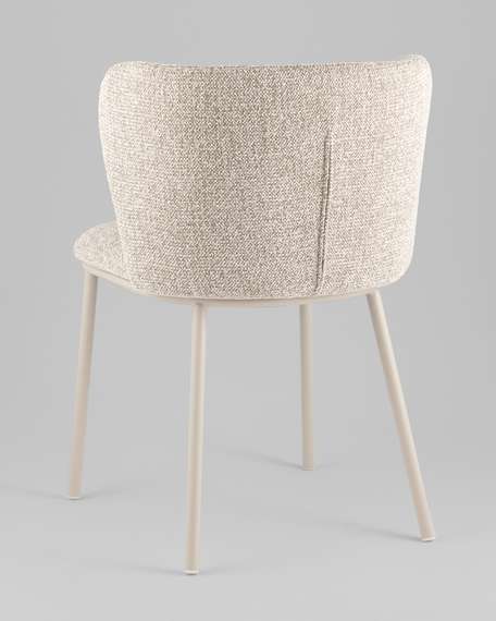 Стул Fluit, светло-серый, серые ножки