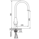 Смеситель для кухни Oute T26 T2613BE
