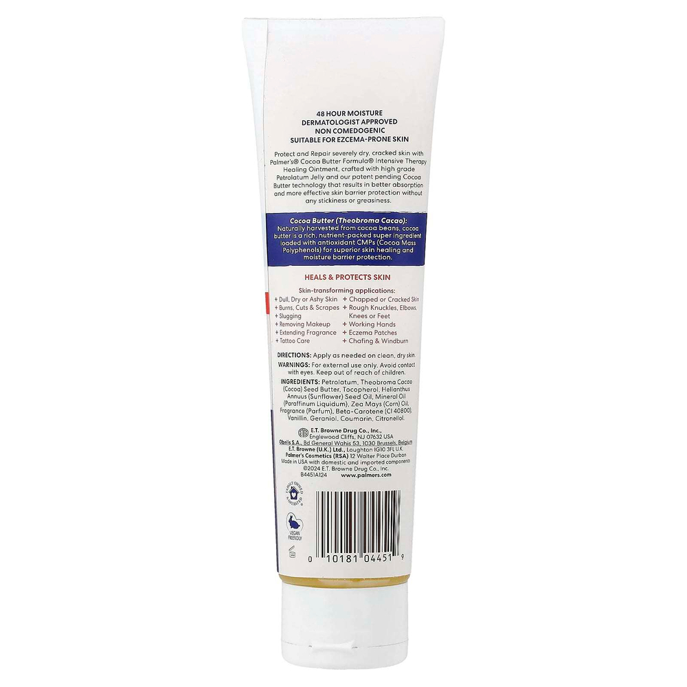 Palmer's, Cocoa Butter Formula®, с витамином E, для интенсивной терапии, заживляющая мазь, 106 г (3,75 унции)