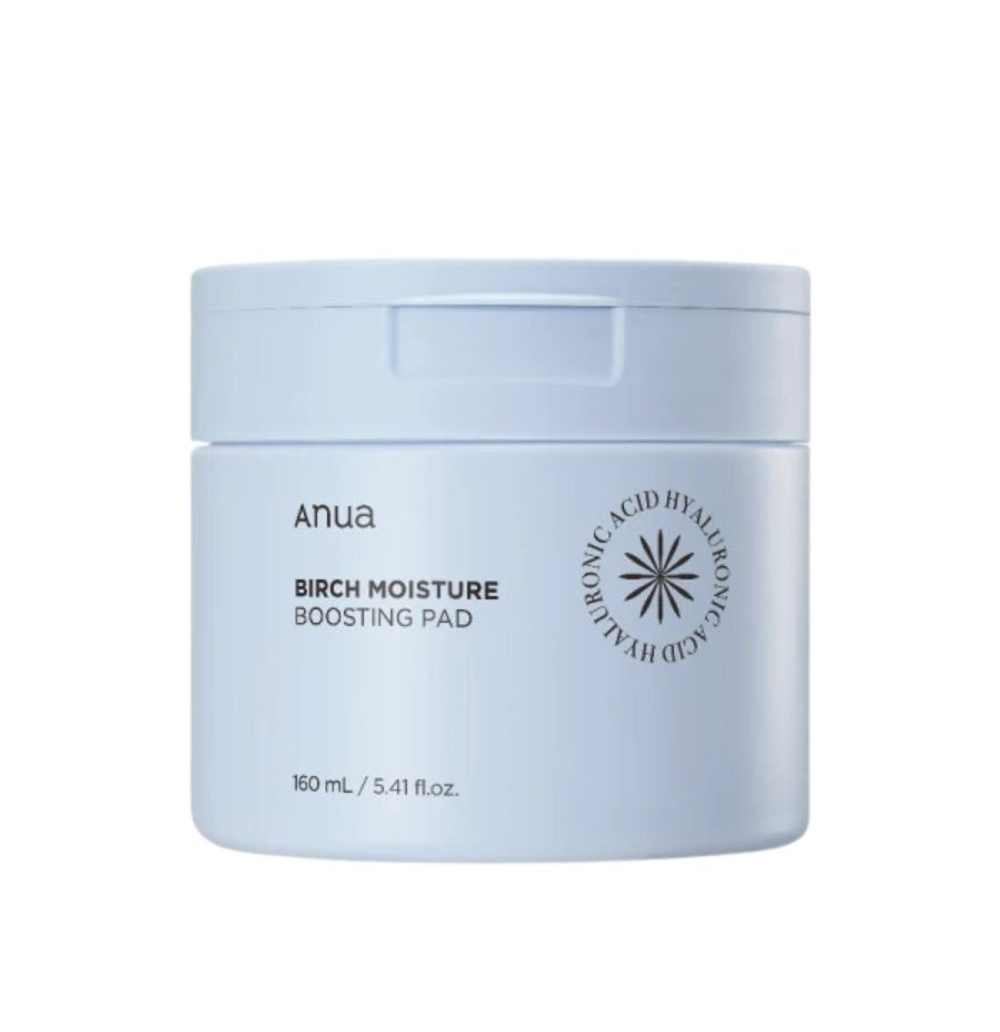 Anua Birch Moisture Boosting Pad Увлажняющие тонер-пэды для лица с берёзовым соком