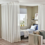 Шторы IKEA ROSENROBINIA (РОЗЕНРОБИН), Белый, 300x250 см