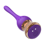 Фиолетовый клиторальный стимулятор 14,5см I-Moon Nipple Vibrator MY-1703 Purple
