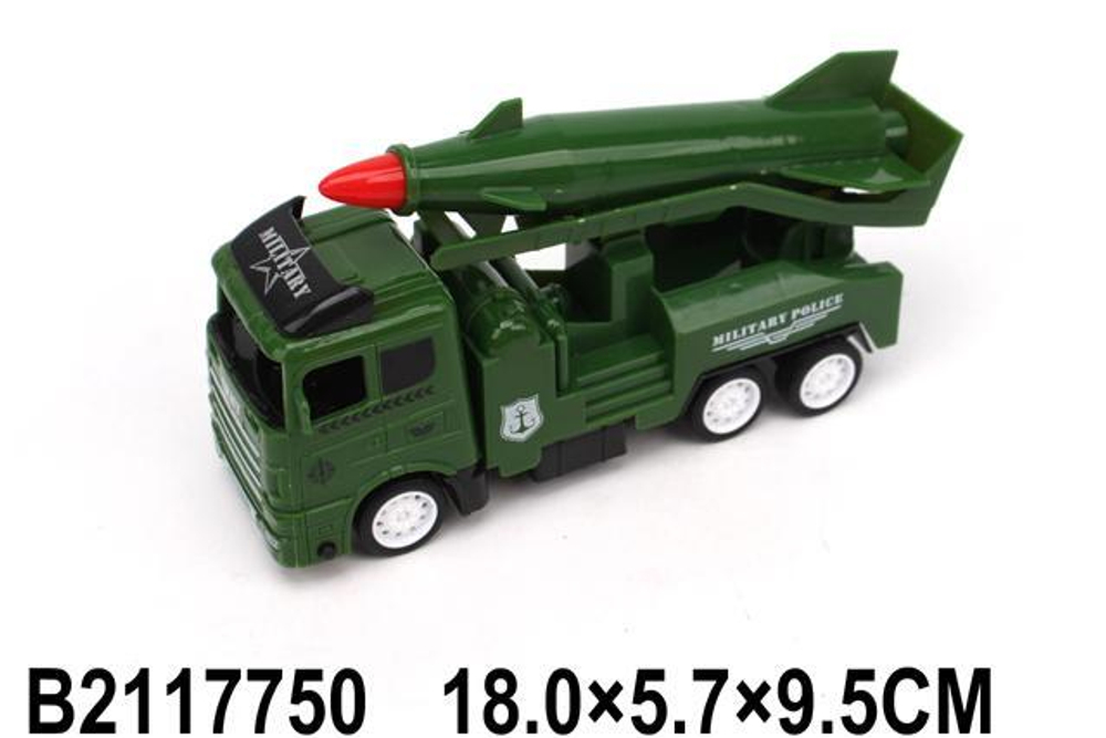 Машина Военная ин. 18см, пакет K188-15D