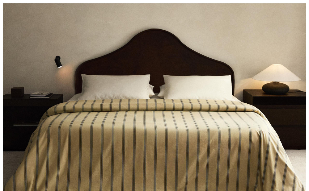 Пододеяльник Zara Home, хлопок 100%, в полоску, 5183/088