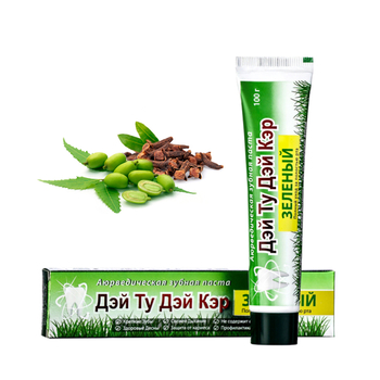 Зубная паста Day 2 Day Care Зеленая NEW 100 г