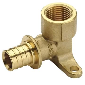 Угольник настенный Hoobs 16(2.2) x 1/2" с ВР внутренней резьбой удлинённый (HB-PEXTW-162212)