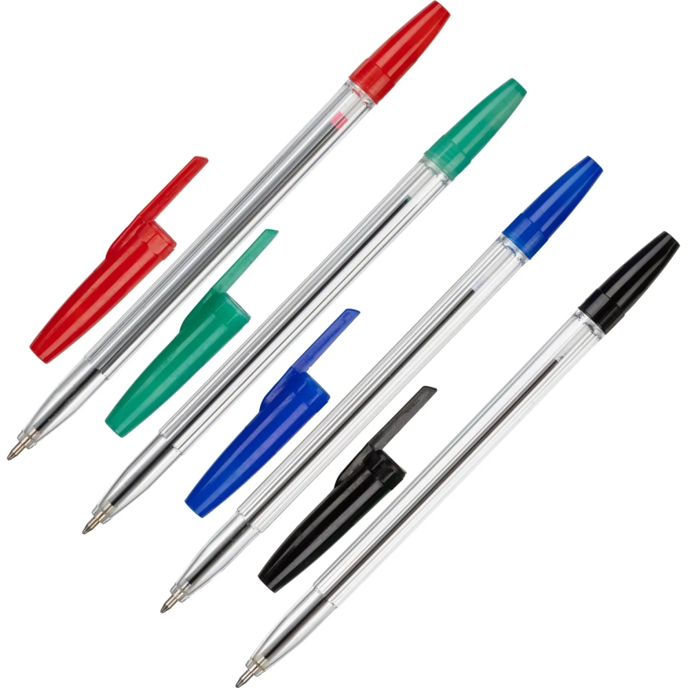 Набор шариковых ручек Выбор есть (Attache Economy) Elementary 4 цвета (толщина линии 0.5 мм)