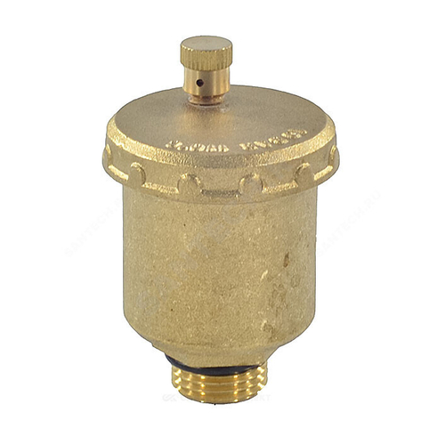 Воздухоотводчик автоматический латунь 5003 Ду 15 Ру10 G1/2" НР Aquasfera 5003-01