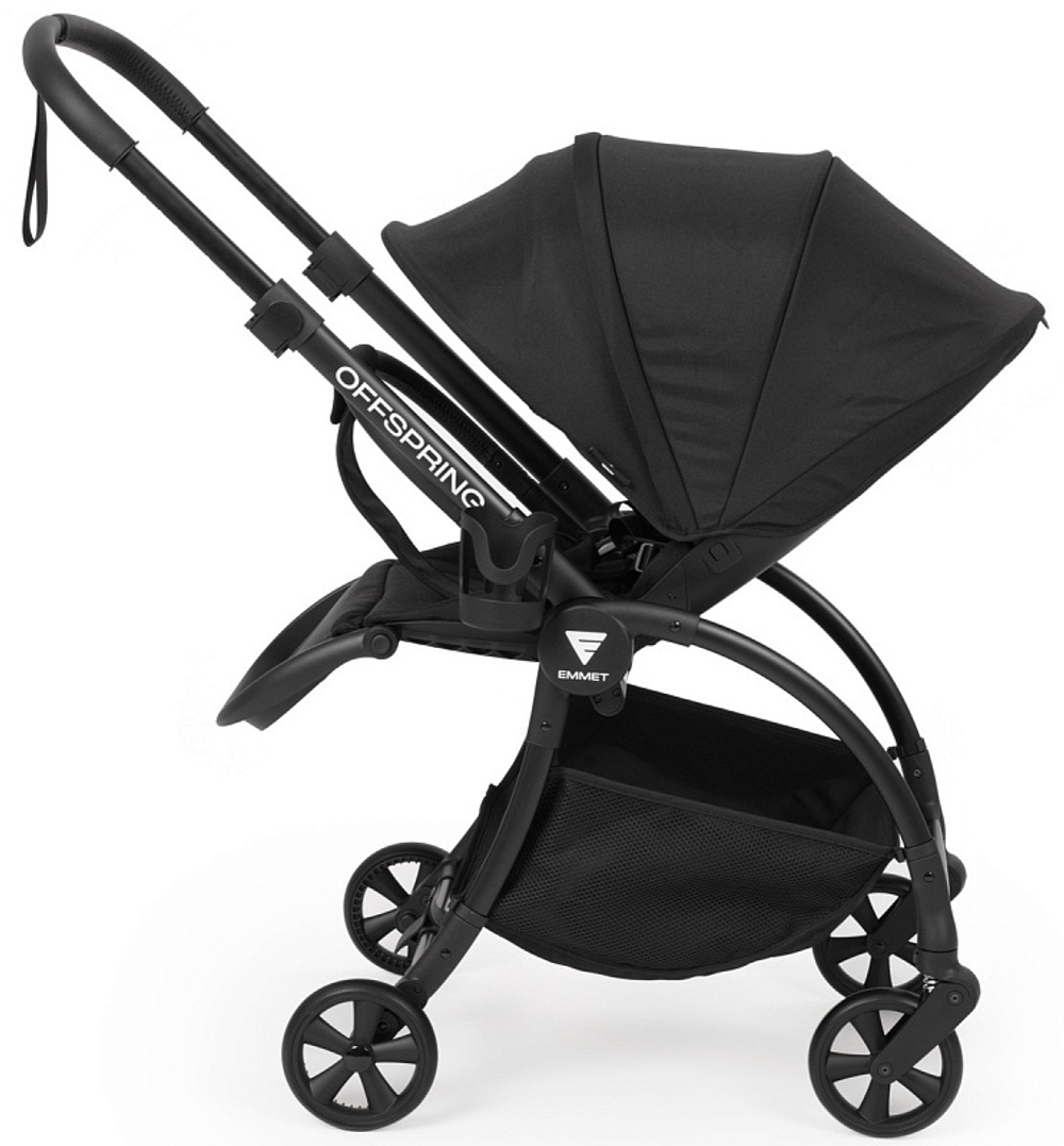 Детская прогулочная коляска Emmet Offspring OFS-01 Чёрный / (Black)