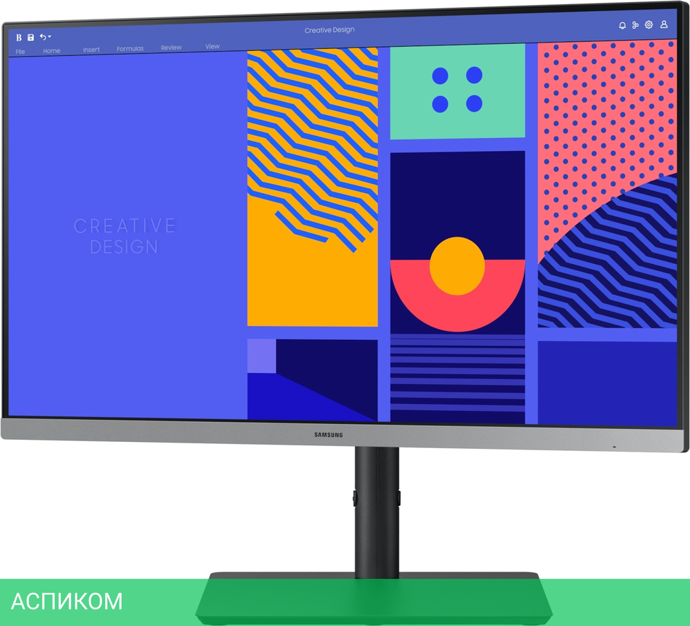Монитор Samsung 24" Essential S4 S24C430GAIXCI