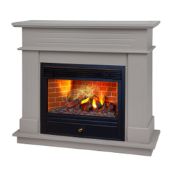 Электрокамин RealFlame Regent 26 BG кашемир с очагом 3D Novara 26