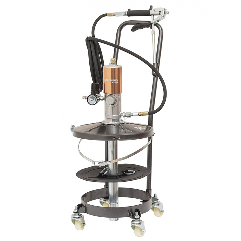 NORDBERG (NO5025) Установка пневматическая для раздачи густой смазки из бочек 20 л