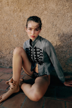 ZARA КУРТКА Z1975 С БАСКОЙ, СЕРЫЙ МЕЛАНЖ
