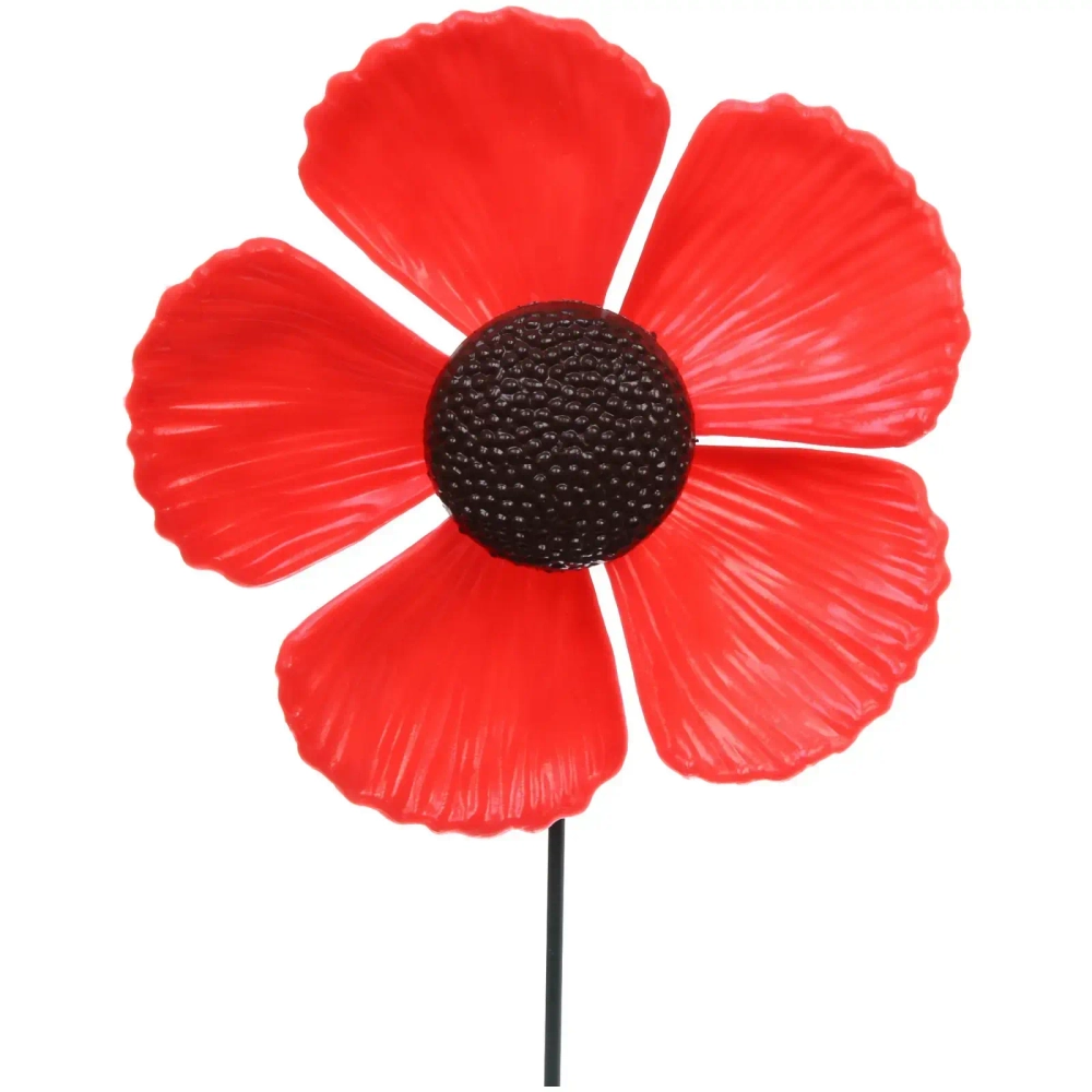 Фигура на спице «Летний цветок» 60 см (фигура 12 см) для отпугивания птиц, микс